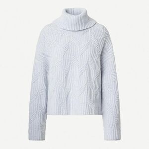 Samsoe Samsoe kei turtleneck Sweater in Gray dawn Size XS Wool Blend